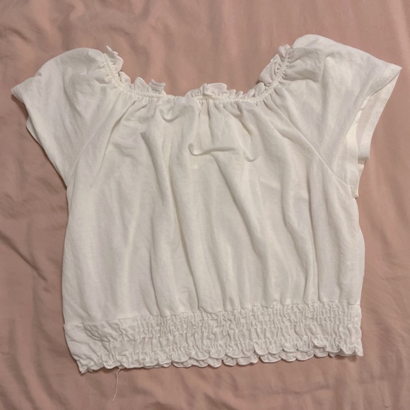 White Mini Blouse - Picture 2 of 3